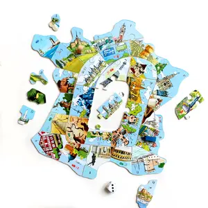 Puzzle Michèle Wilson Puzzle en Bois Découpé à la Main - Puzzle-Jeu France Escapade Michele-Wilson-K1144-36 pas cher