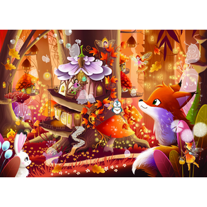 Puzzle Michèle Wilson Puzzle en Bois Découpé à la Main - Maison Des Fées Michele-Wilson-K1222-24 pas cher
