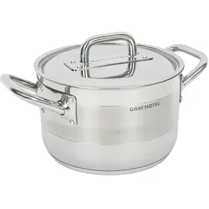 GAM'HOTEL GamHotel - Marmite inox - 24cm induction pas cher