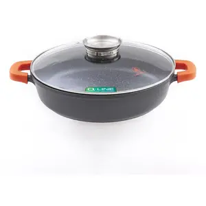 LAGUIOLE CUISSON - Sautoir noir 32cm revêtement céramique - RobuCook pas cher