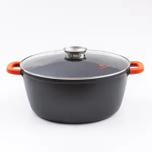 Faitout noir 40cm revêtement céramique - RobuCook pas cher