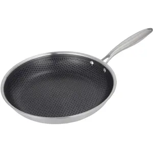 LAGUIOLE CUISSON - Poêle 28cm triplex - BlackSteel pas cher