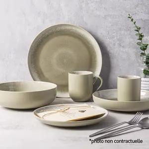 LAGUIOLE CUISSON - Service 18 pièces vert - Iris pas cher