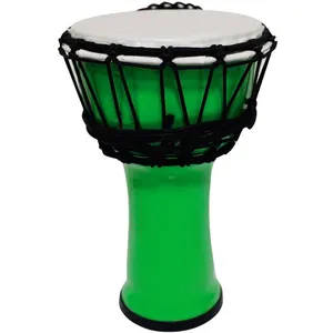 Djembé Tanga Pvc 7 vert fluo pas cher