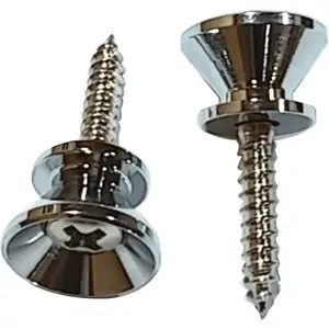 Yellow Parts EZ2397C Strapbuttons voor gitaar chroom pas cher