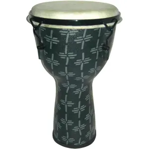 TANGA DJEMBE DJEMBE FIBRE ACCORDABLE 9.5" NATURAL pas cher