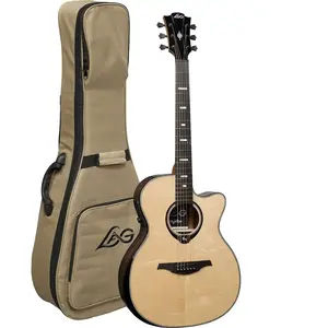 LAG Guitars HyVibe 50 HV50ACE E/A westerngitaar met ingebouwd multi-effect pas cher