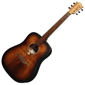 Comparateur de prix : LAG Guitars Tramontane 70 T70D Black & Brown akoestische westerngitaar