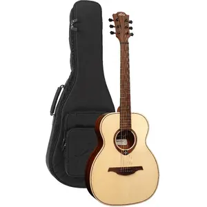 LAG Guitars Tramontane Travel Series Travel-SP Spruce akoestische westerngitaar met gigbag pas cher
