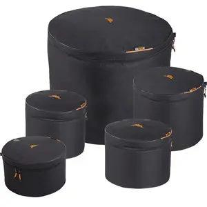Tobago APFU22 Fusion drumhoezenset voor 22, 14, 12, 10 en 14 inch pas cher