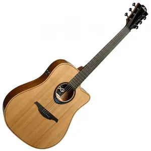 LAG Guitars BlueWave 2 TBW2DCE Dreadnought E/A westerngitaar met ingebouwde effecten en bluetooth pas cher