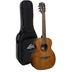 LAG Guitars BlueWave 1 TNBW1TE-BRW E/A klassieke gitaar met effecten en bluetooth pas cher