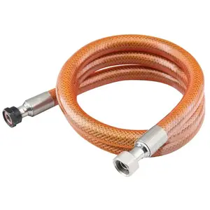 Tuyau Flexible Inox Pour Butane/propane Sans Date Limite Addax 1m50 pas cher