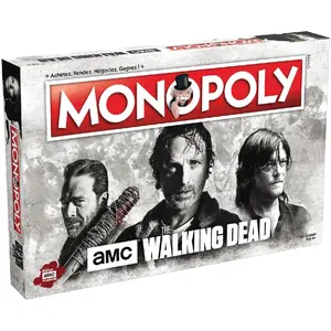 Winning Moves MONOPOLY The Walking Dead - Jeu de societé - Version française pas cher