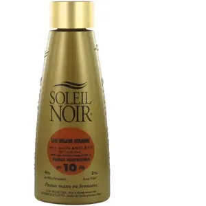 Soleil Noir Lait solaire vitaminé 10 faible protection pas cher