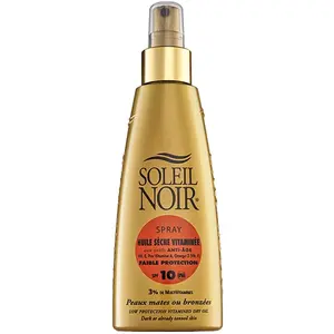 Soleil Noir Spray Huile Sèche Vitaminée SPF10 Olie - 150 ml pas cher