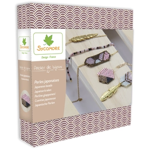 Jeu créatif Sycomore Atelier de bijoux Tissage Perles Japonaises