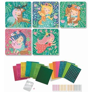 Mosaïques - SYCOMORE - StickN Fun - Princesses des bois - Dès 5 ans pas cher