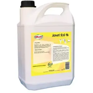 SANS ORLAV - Eau de Javel concentrée 9,6% - 5L pas cher