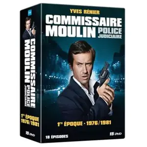 Eléphant Coffret Commissaire Moulin, Police Judiciaire - 1ère époque : 1976/1981 DVD