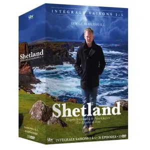 Eléphant Coffret Shetland L'intégrale Saison 1 à 5 DVD pas cher