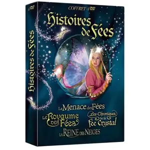 Elysée Histoires de Fées : La menace des fées + Le Royaume des fées + Les Chroniques de la fée Crystal + La Reine des neiges