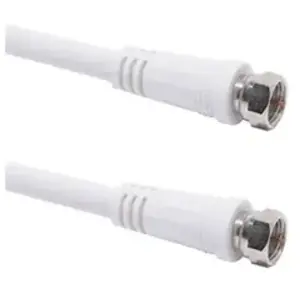 ERARD - Câble d'antenne - connecteur F mâle pour connecteur F mâle - 2 m pas cher