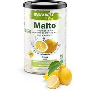 Overstims Boisson énergisante Malto Bio 450g Citron