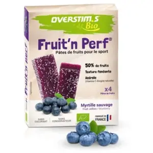 OVERSTIMS Étuis 4 barres Fruit'n Perf Bio - Myrtille sauvage https://tqm.i-run.be/?P4790B5819DB223S1UD413a490143515V4 Blanc TU pas cher