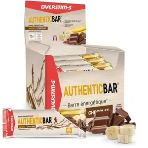 Overstims Boîte De Barres énergétiques Authentic Banane Et Chocolat 50... pas cher