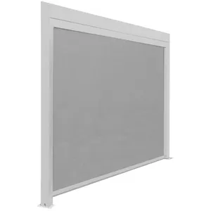 Rideau Bioclim 3m Pour Pergola Adossée - Aluminium Époxy Blanc - Tpep ...Vendu parcdiscount
