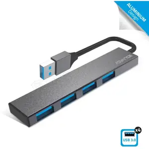 Advance Xpand Smart (USB-C, 4 Ports), Station d’accueil + hub USB, Gri... pas cher