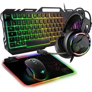 Spirit of Gamer - Pack Clavier Souris Casque RGB ULTIMATE 300 pas cher