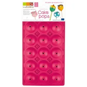 Comparateur de prix : SCRAP COOKING Moule "18 cake pops"