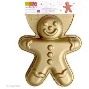 Scrapcooking - Siliconen Bakvorm - Gingerbread Man pas cher