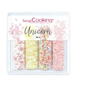 ScrapCooking SCRAP COOKING - Décors Sucrés « Unicorn Mix » 60 g - Asso...Vendu paramazon