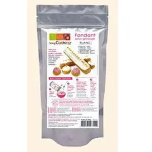 SCRAPCOOKING Préparation pour fondant Blanc 500 grammes pas cher