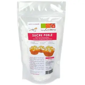SCRAPCOOKING Sucre perlé - Le sachet de 300 gVendu parcdiscount