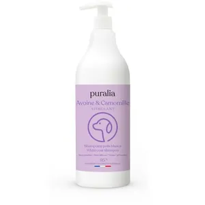 Shampoing poils blancs 1L PURALIA pas cher
