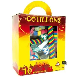 Boîte Cotillons 10 Personnes - Déguisement - France - Adulte - Mixte pas cher