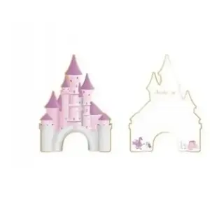 Set de 8 invitations Princesse pas cher