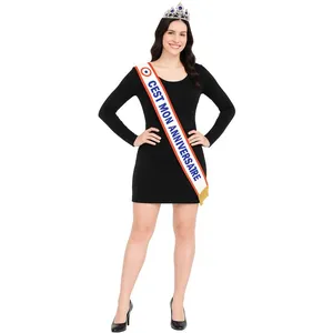 Party Pro 8731024 Echarpe miss Cest mon anniversaire pas cher