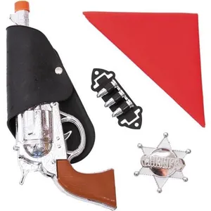 Déguisement - Panoplie - Set cowboy far west enfant - Matériaux mixtes - Rouge - MixteVendu parbol