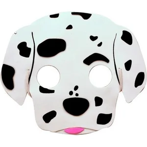PARTYPRO - Dalmatiër hondenmasker voor kinderen - Maskers > Half maskers pas cher