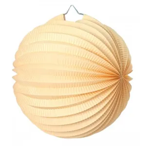 Party Pro 502123M Lampion rond pêche 20 cm pas cher