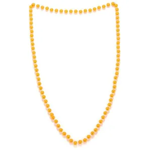 PARTY PRO Collier perles orange adulte - Marque inconnue - 45 cm - Plastique pas cher