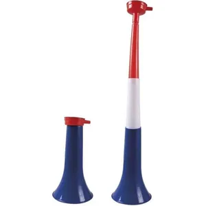 GENERIQUE Trompette télescopique France tricolore bleu, blanc et rouge (x1)