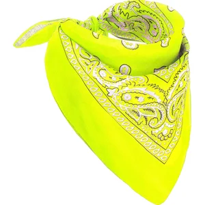 PARTYPRO - Fluo gele bandana voor volwassenen pas cher
