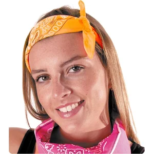 PARTYPRO - Fluo oranje bandana voor volwassenen pas cher