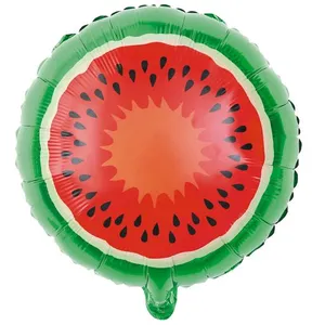 PARTYPRO Ballon en aluminium tropicool pastèque 46 cm gonflable hélium pas cher